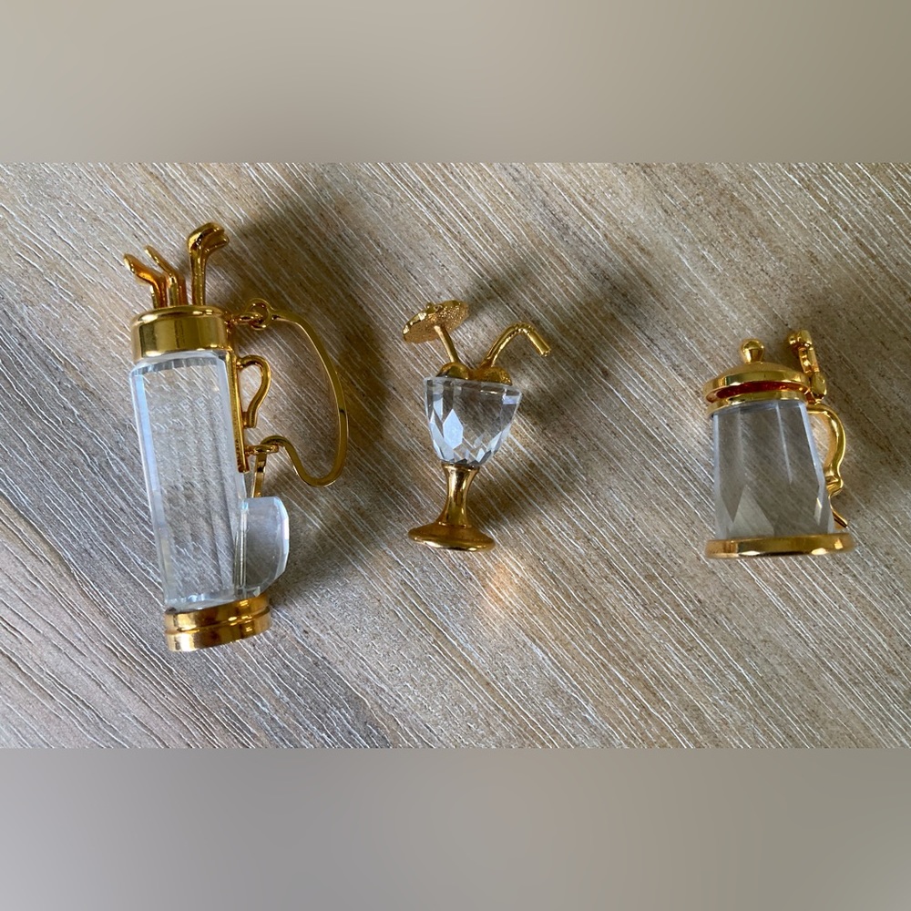 Swarovski crystal figurine, collection of 3